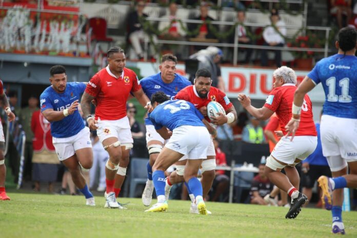 Tonga vs Samoa.