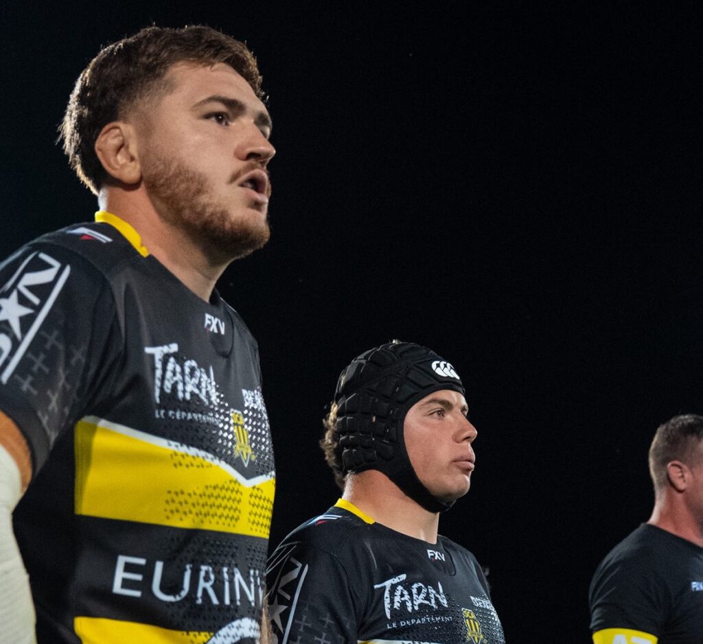 Alături de Ștefan Buruiană, la Albi.