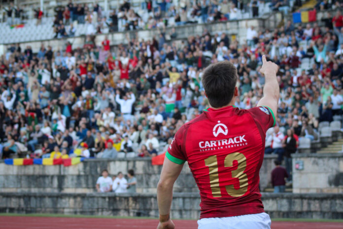Portugalia trece de România și câștigă grupa B. Foto: Rugby Europe.
