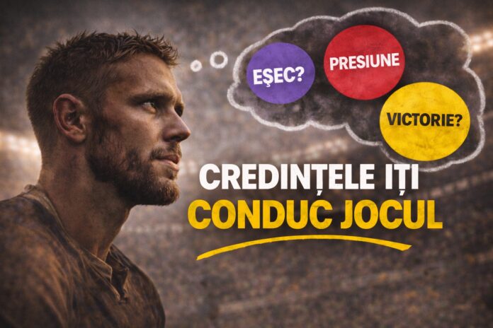 Credințele îți conduc jocul.