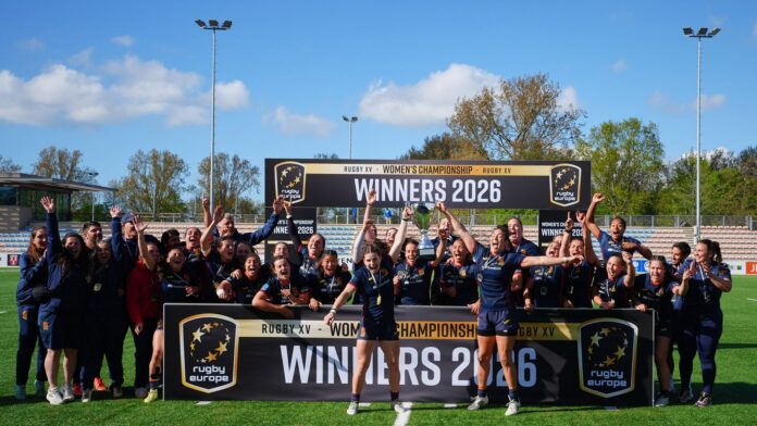 Spania, campioană europeană. Foto: Rugby Europe.