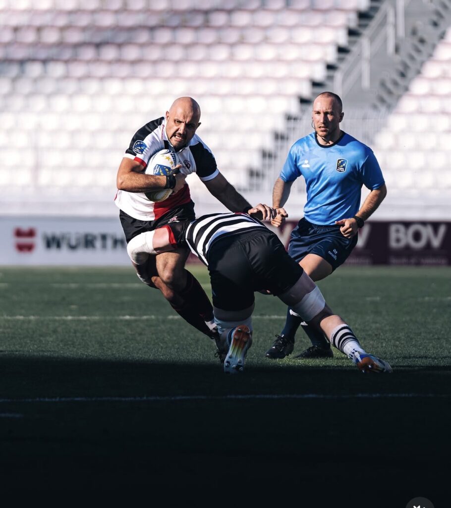Andrei Ballok a fost delegat în calitate de arbitru central la finala Rugby Europe Conference dintre Malta și Austria.