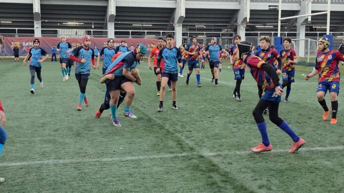 Șoimii vs Academy. U14. Foto: Rugby Șoimii București Facebook.