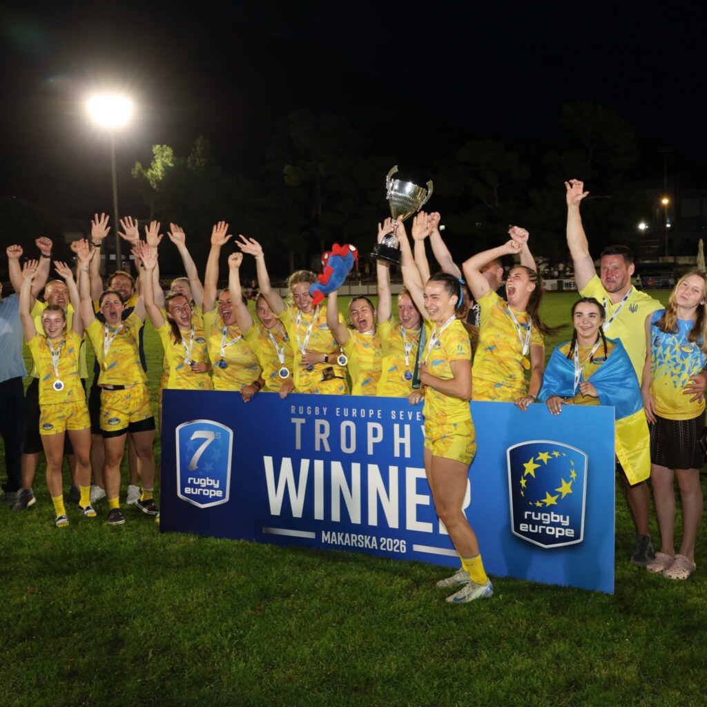 Ucraina câștigă etapa de Sevens feminin de la Makarska. Sursa foto: Rugby Europe