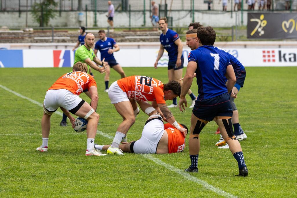Andrei Ballok a fost la centru în partida dintre Ungaria și Norvegia, din cadrul Rugby Europe Sevens Trophy 2026.